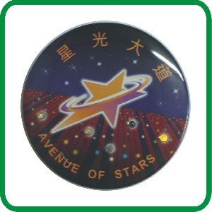 電子閃燈襟章