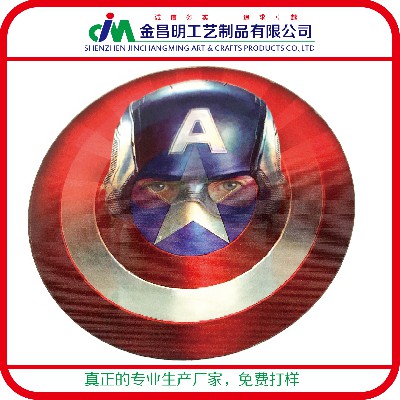 長方形包紙鐵質襟章|胸牌 定做員工工作牌外貿商務精品復古徽章