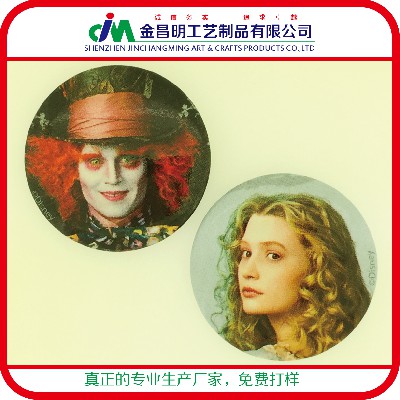 小號(hào)卡通馬口鐵徽章|簡(jiǎn)約馬口鐵胸章 可免費(fèi)定做打樣 廠家不包郵
