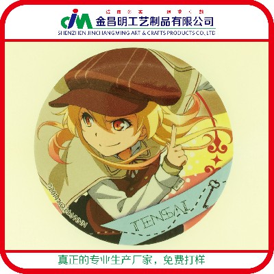 專業(yè)設(shè)計 動漫徽章|鐳射印刷胸章 發(fā)光徽章 韓國卡通人物公仔徽章
