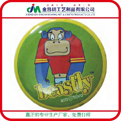 馬口鐵動(dòng)漫徽章定制  印鐵徽章廠家定做