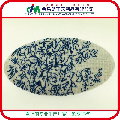青花瓷包布徽章 馬口鐵襟章