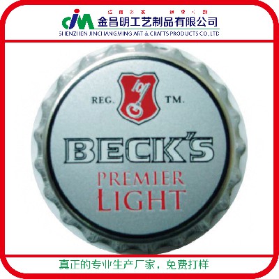 酒瓶蓋制作廠家 徽章定制批發(fā)