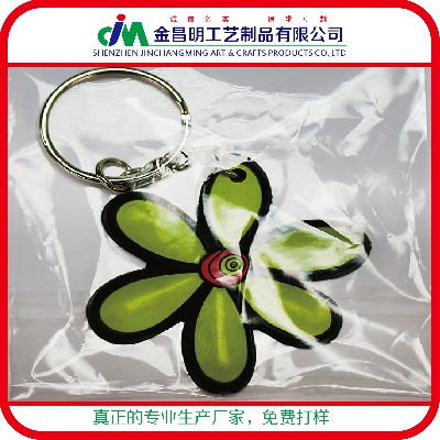 PVC軟膠卡通動漫公仔創(chuàng)意車型情侶鑰匙扣 定做冰箱貼滴膠環(huán)保禮品