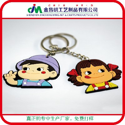 新款PVC軟膠卡通公仔吊飾|汽車掛飾  情侶鑰匙扣廠家專業(yè)高端定制