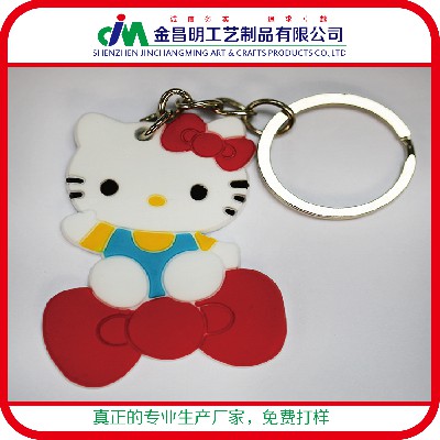 pvc軟膠行李牌 迷你浮雕車型鑰匙扣 卡通可愛海賊王動漫環(huán)保定做